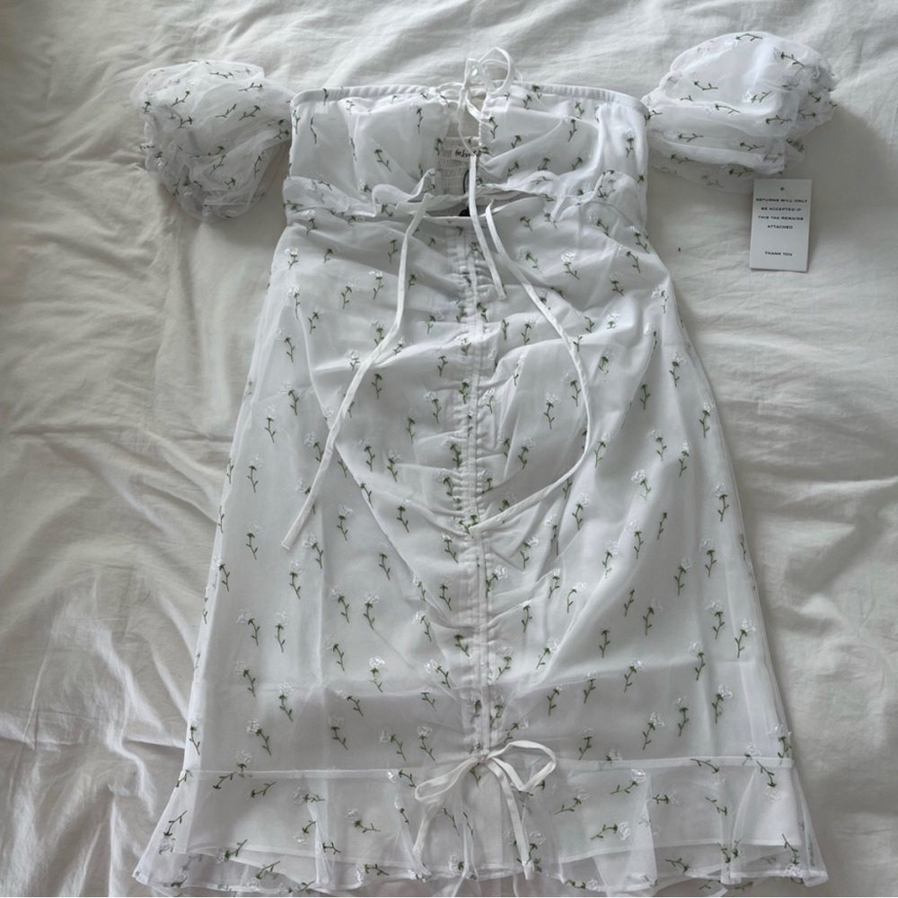 For Love and Lemons white dress